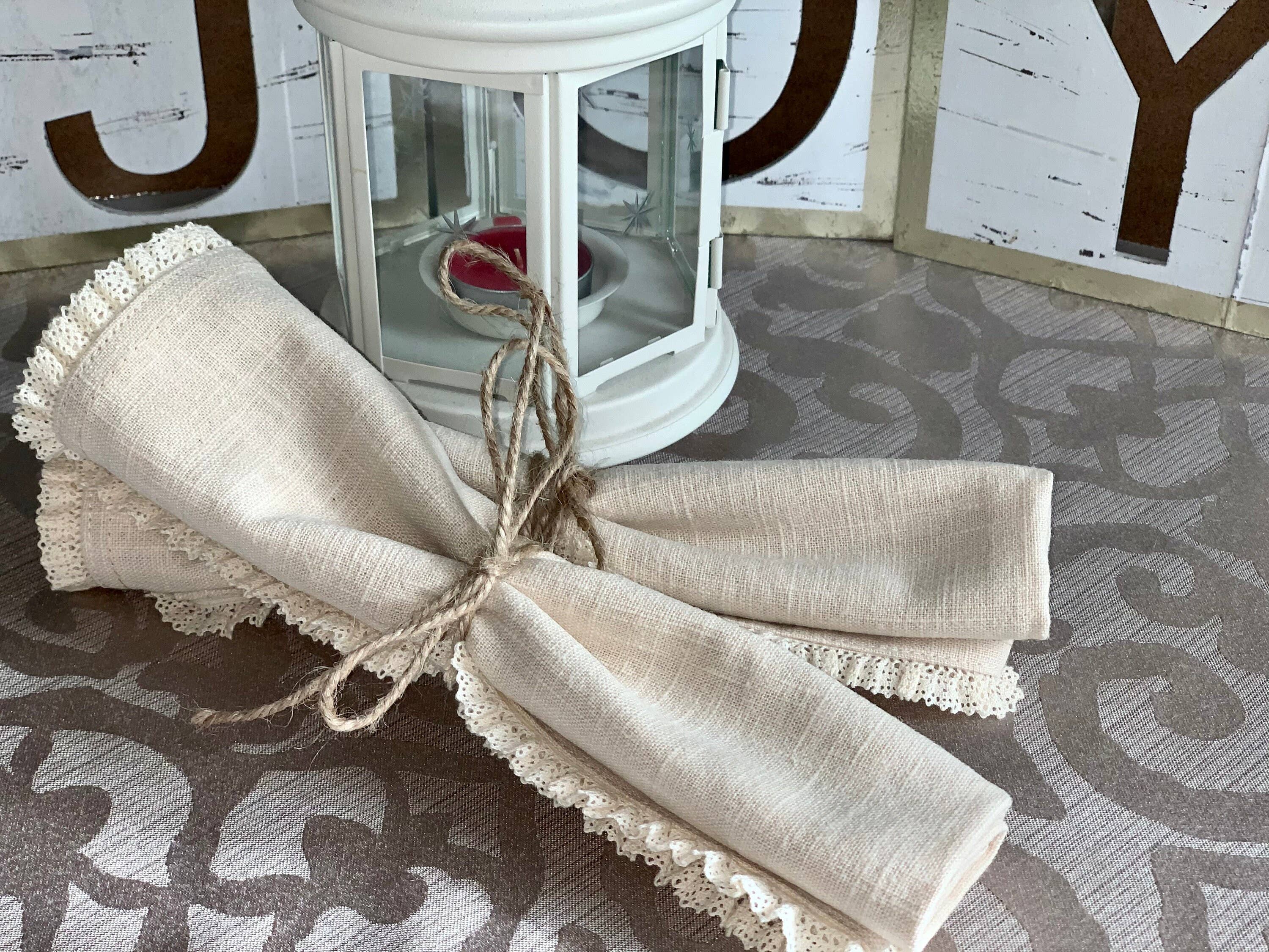 Rainbow Craft Studio – wholesale Dinner & cloth napkin – 100% Organic Cotton Fabric Napkins (Set of 4)2