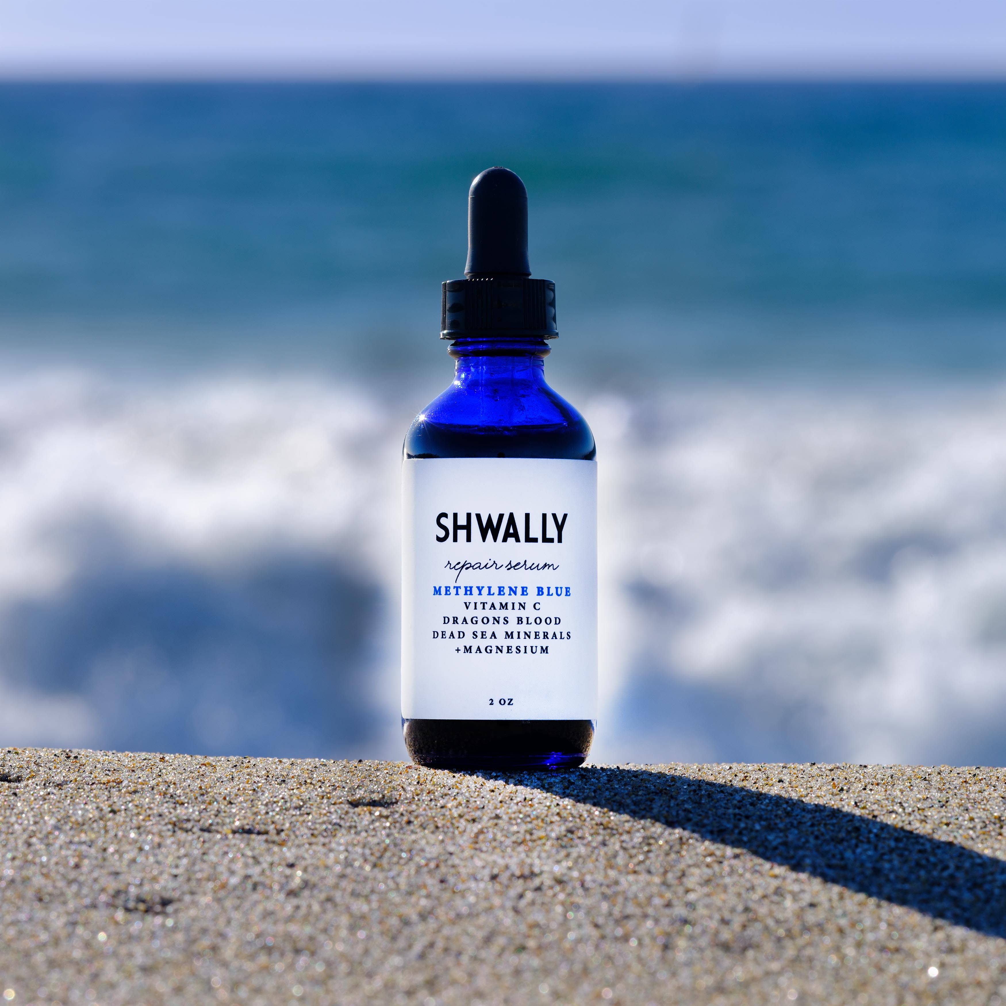 Shwally – Großhandel Gesichtsserum/-konzentrat – Shwally Repair Serum mit Methylenblau & Toten Meer Mineralien