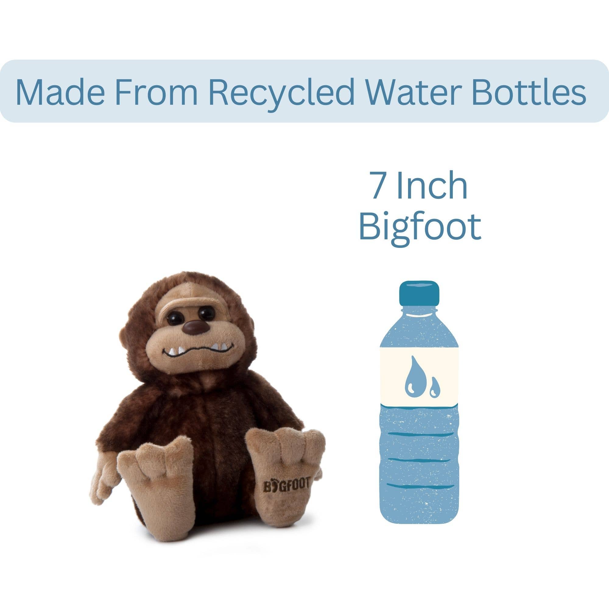 The Petting Zoo - Wholesale Stuffed/Plush Toy - Kids & Baby - Wild Onez Bigfoot Boy Small 7"2