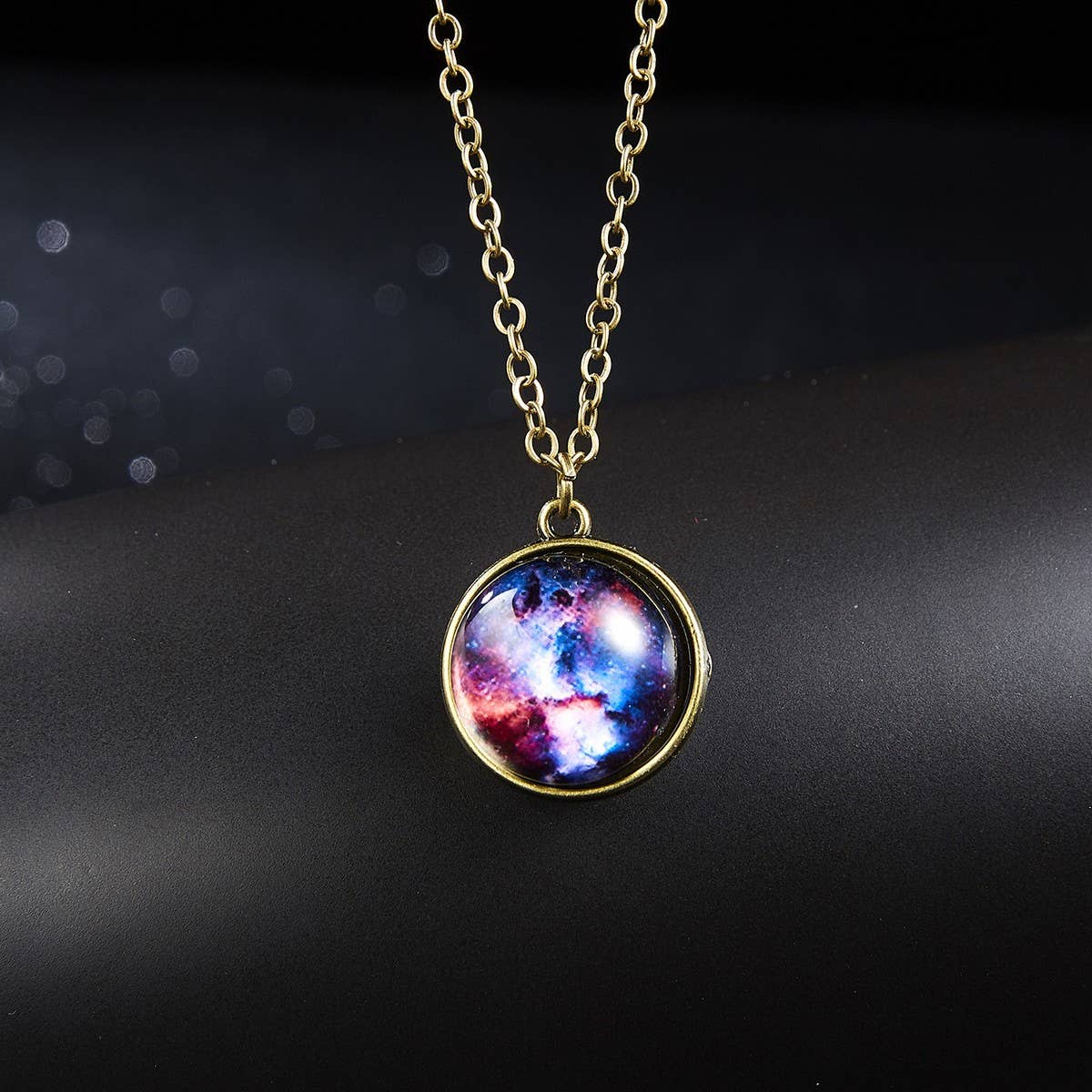 NINEXIS - Wholesale Jewelry Set - CWAJE2502_LUMINOUS DOUBLE-SIDED UNIVERSE STARRY SKY NECKLACE16