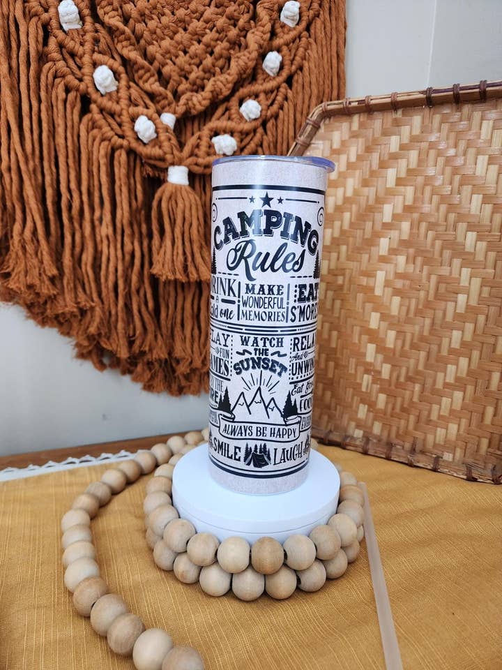 20oz raka tumlare i rostfritt stål, campingtumlare för wholesale av Gifts by AnnLee