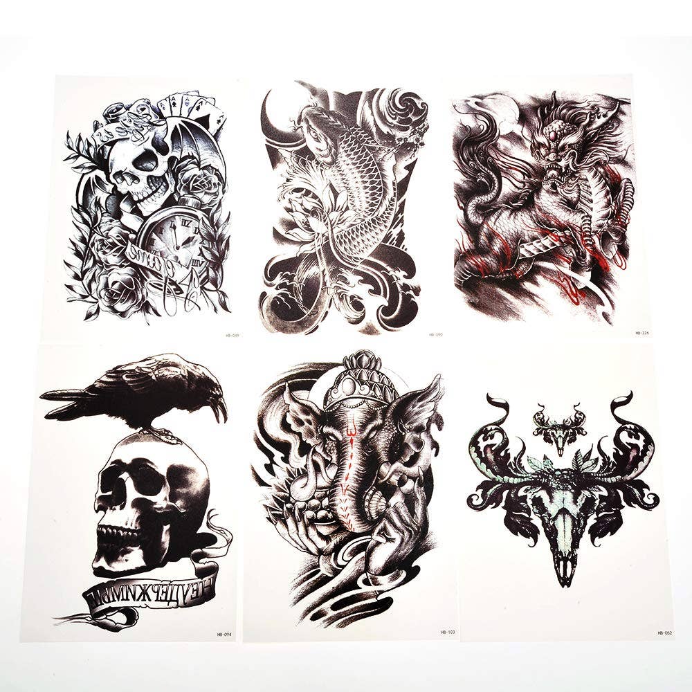 AZ Trading & Import (Toys, RC Toys & More) - Wholesale Temporary Tattoo - Temporary Tattoo Stickers, 16 Sheets3
