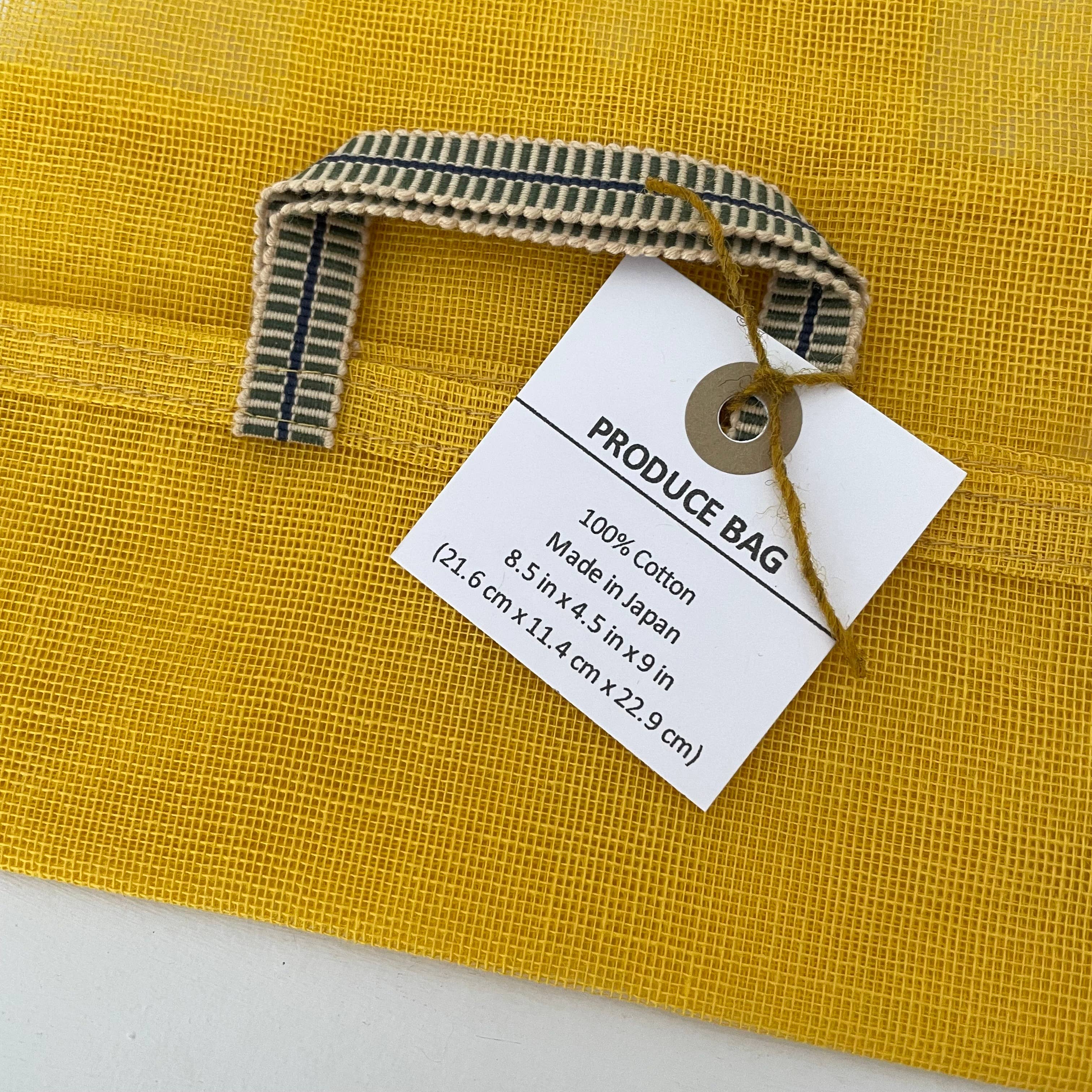 fort & field - Wholesale Grocery/Shopping Bag - 100% cotton gauze net eco produce bags with handle - medium4