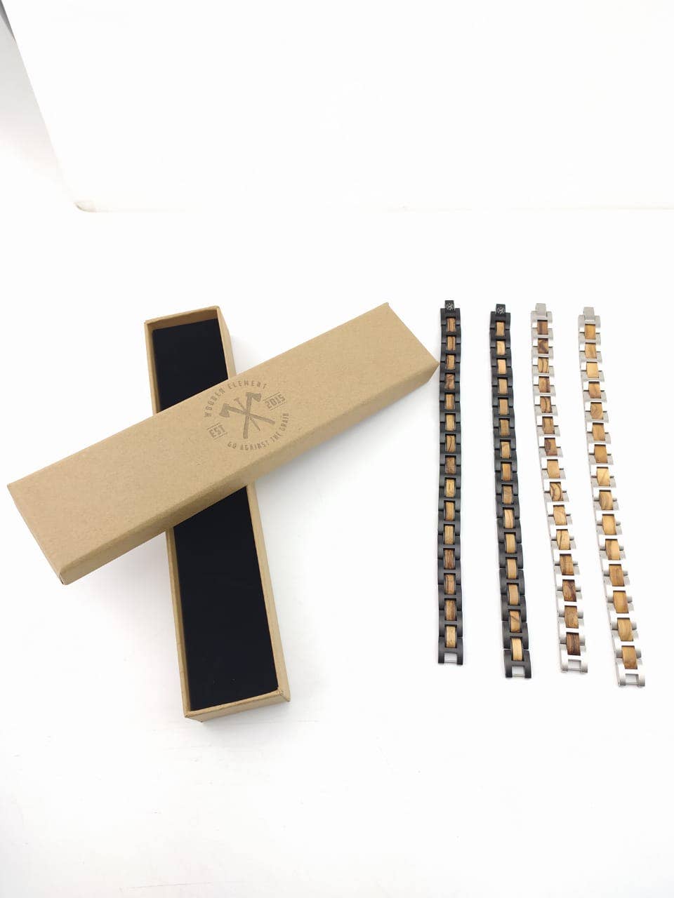 Wooden Element - Wholesale Watch Band/Strap - Women's - Mykonos- Wood & Metal Bracelet7