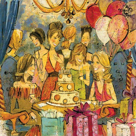 Women and Wine® Birthday Edition for wholesale by Kathy Womack Gallery