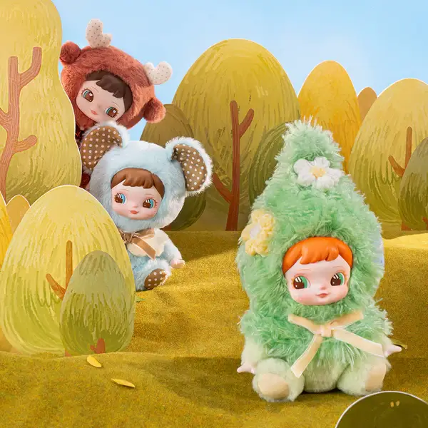 Robotime - Wholesale Stuffed/Plush Toy - Kids & Baby - MXAXX Rolife Charline's Forest Hide&Seek Surprise Plush Pend4