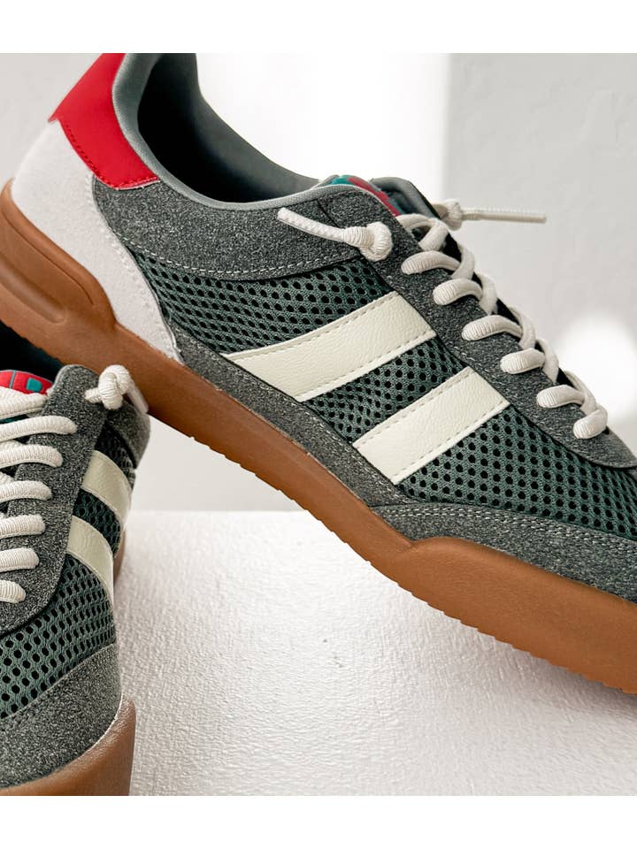 Naughty Monkey Open Pack - Wholesale Lifestyle Sneakers - Women's - Brita Sneaker in Green4