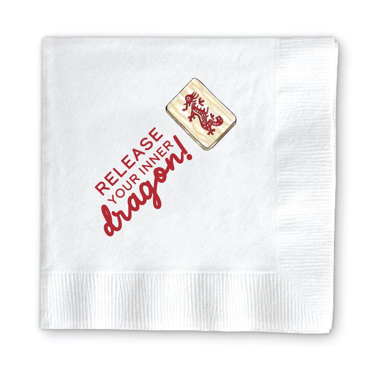 Donovan Designs – Guardanapo descartável por atacado – GUARDANAPOS DE COCKTAIL MAHJONG4