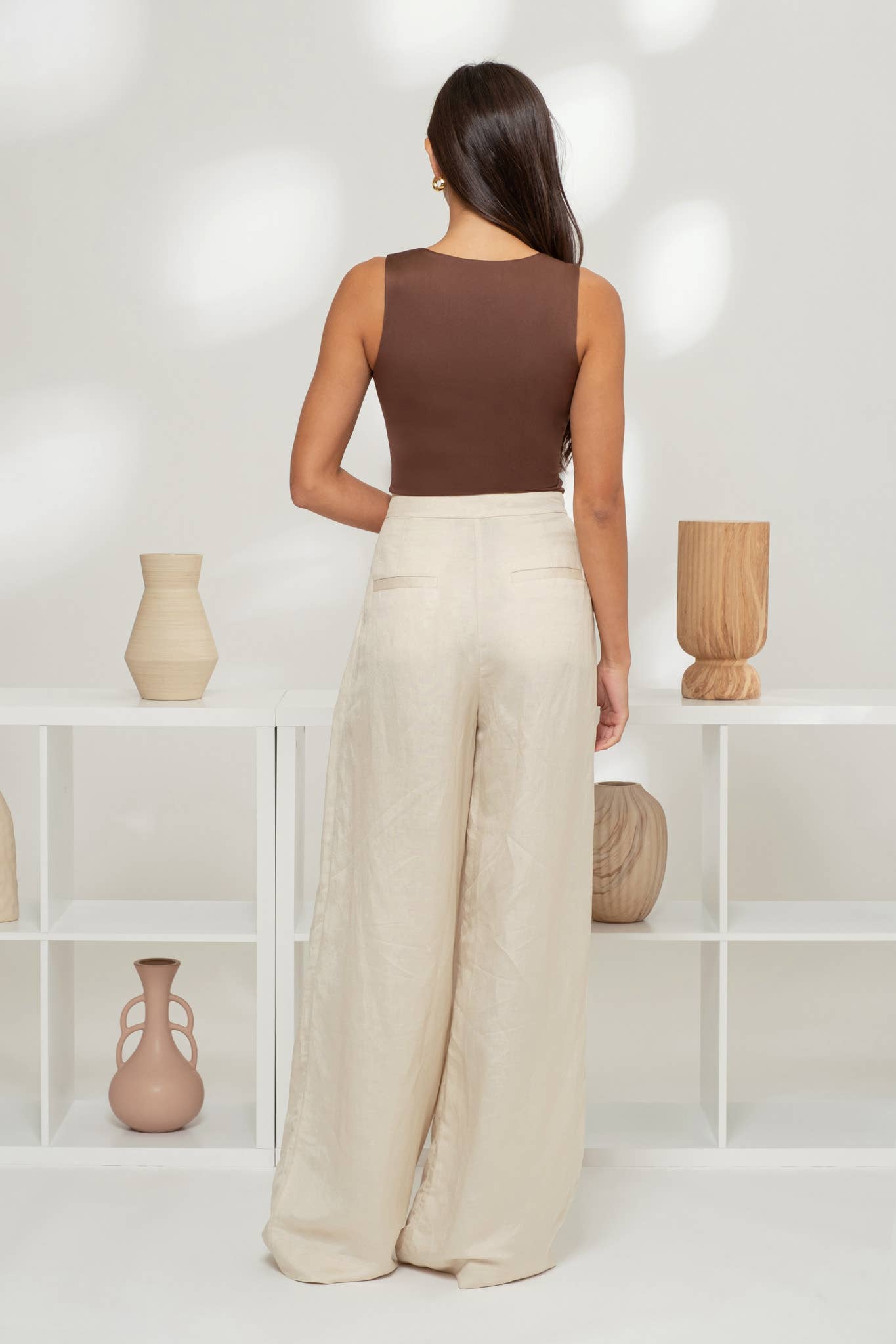 The Workshop Studio - Wholesale Knit Top - Women's - REVERSIBLE SCOOP NECK SLEEVELESS KNIT TANK TOP27