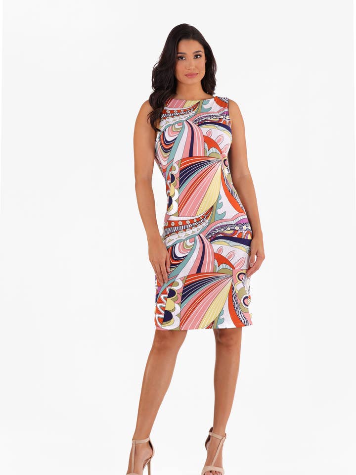 ROBE DRAPÉE DANS LE DOS pour la vente par VKY&CO