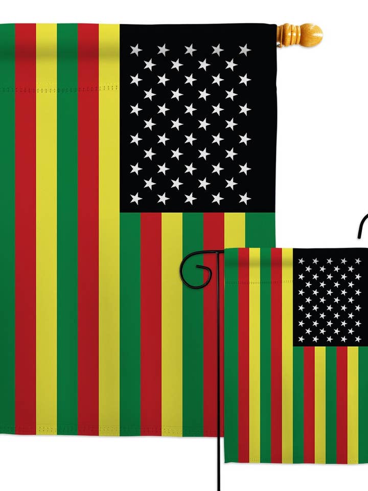 Alternative African American Black History Juneteenth Flag for wholesale by Two Group Flag Co