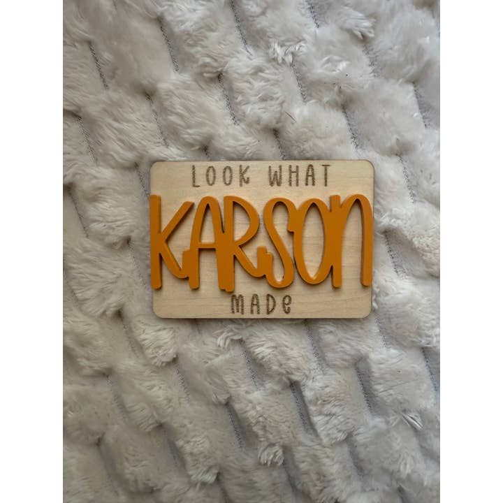 Retro Ranch Creations Wholesale - Wholesale Magnet - Personalized Magnet | Look What I Made | Acrylic Magnet4