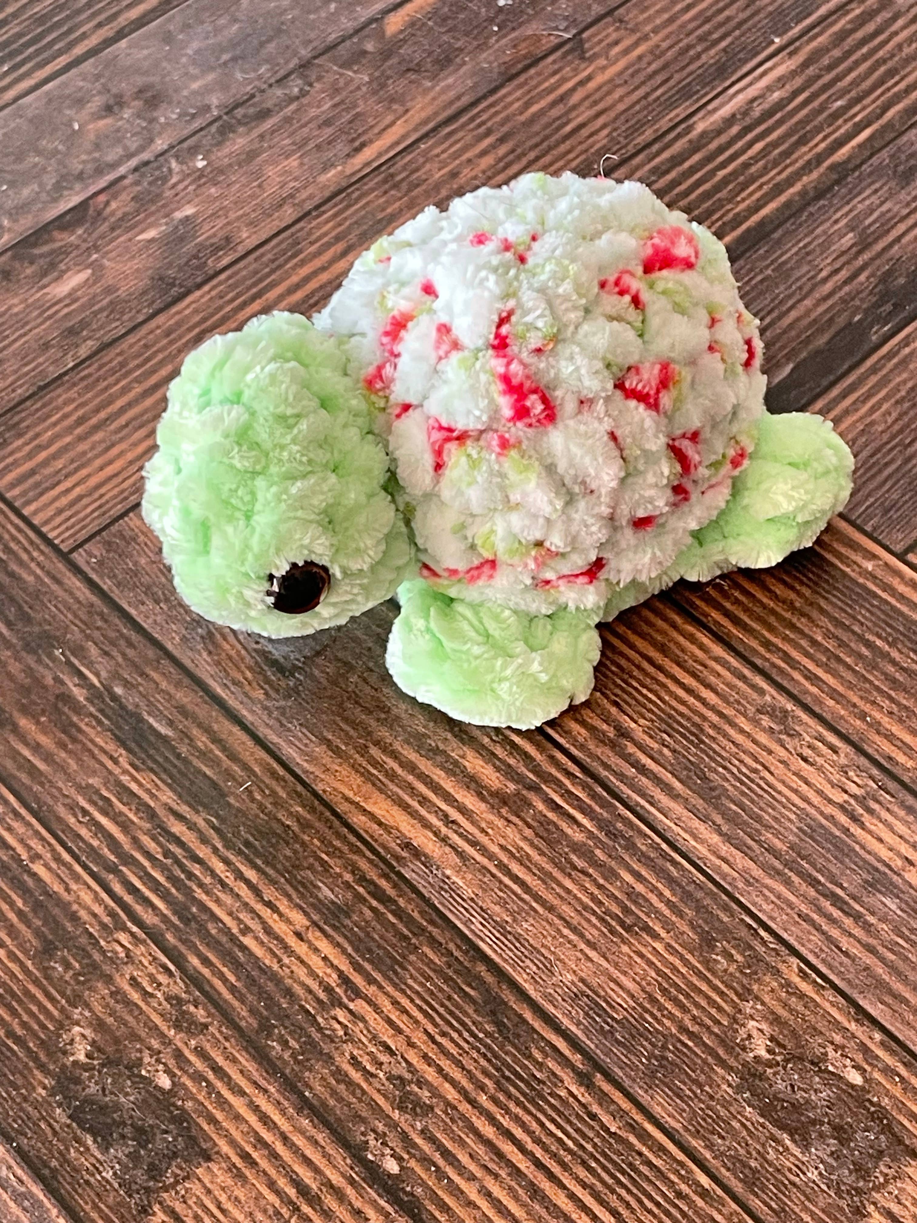 Aspen & Jade - Wholesale Stuffed/Plush Toy - Kids & Baby - Mini Crochet Turtle Plush- Handmade Market Inventory1