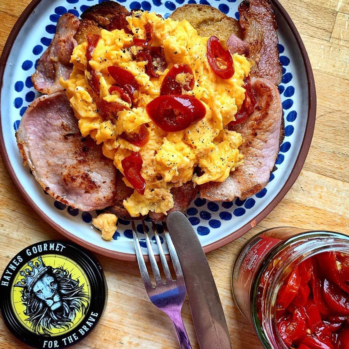 Haynes Gourmet UK - Vendita all'ingrosso Sottaceti - Jalapeños rossi canditi Haynes4