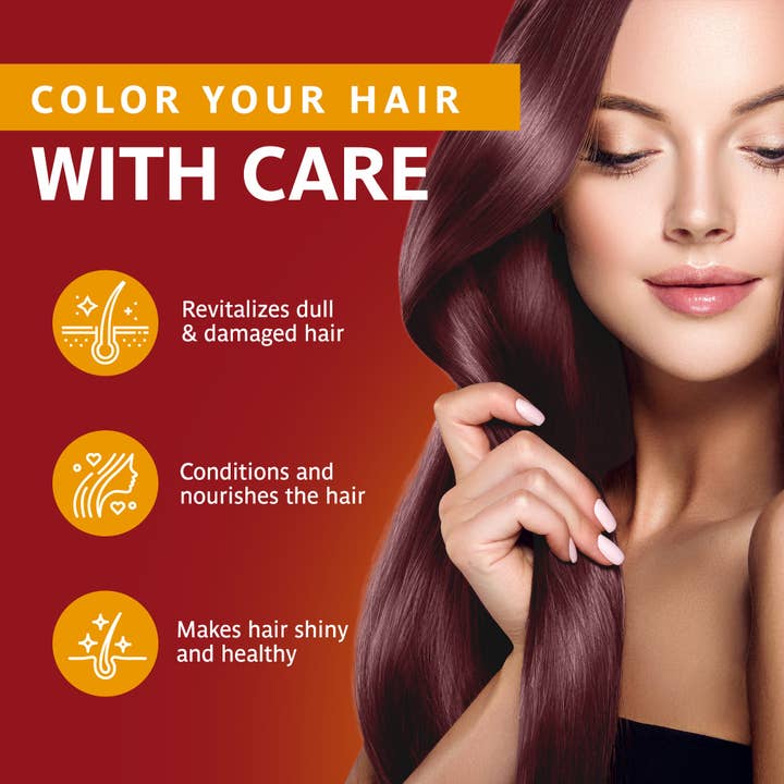 Surya Brasil - Wholesale Hair Dye - Henna Cream Burgundy Surya Brasil 2.37oz