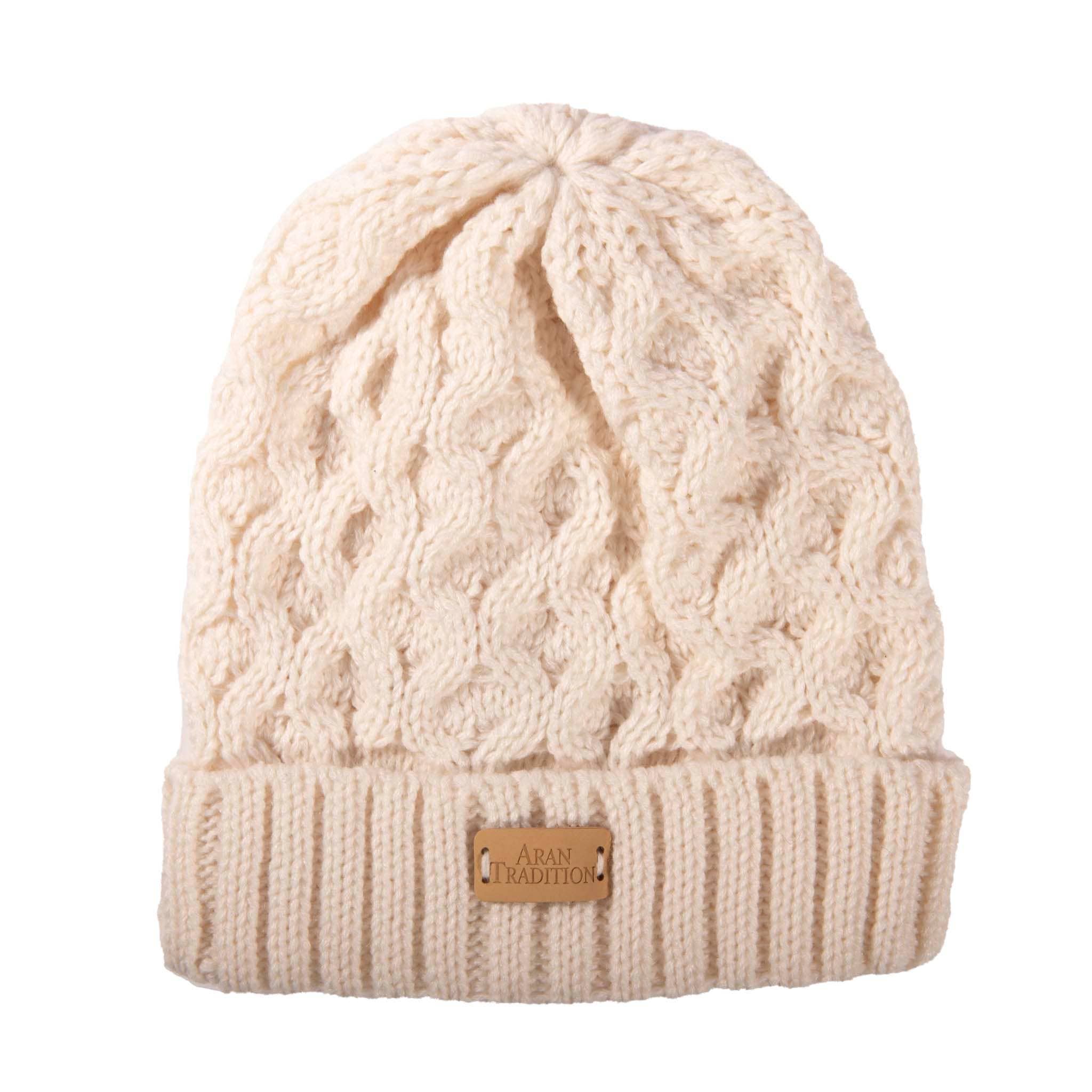 Aran Traditions - Wholesale Beanie - Women's - Aran Cable Knit Beanie Hat4