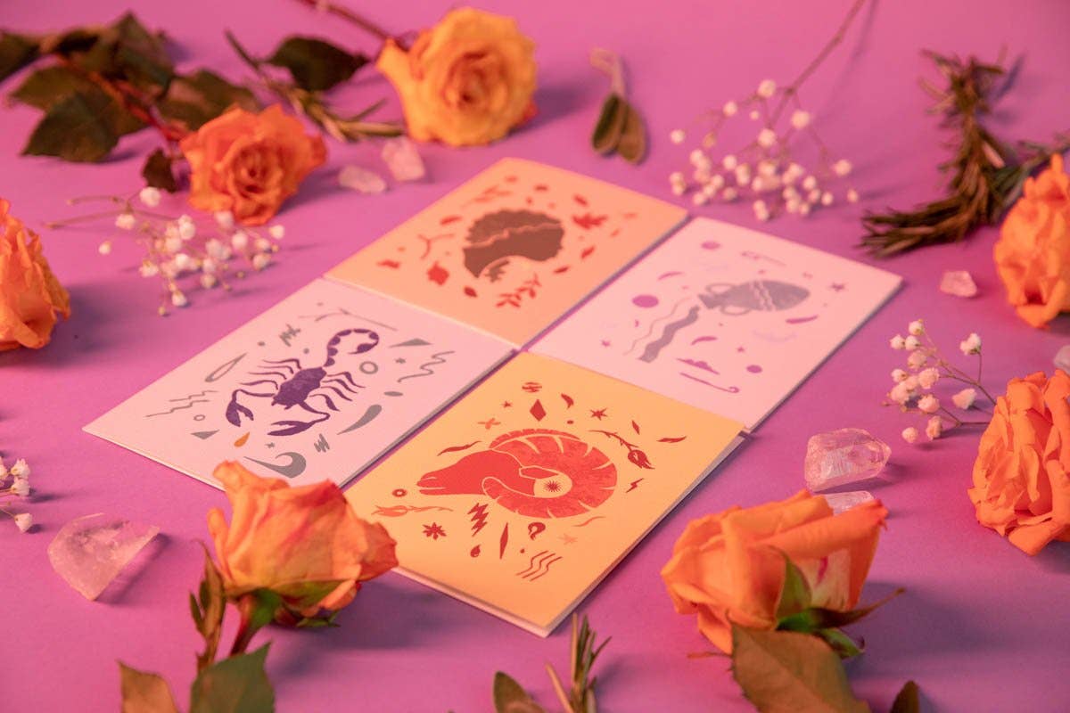 Aya Paper Co. - Wholesale Everyday Greeting Card - AYA•STROLOGY Astrology Greeting Card Set6