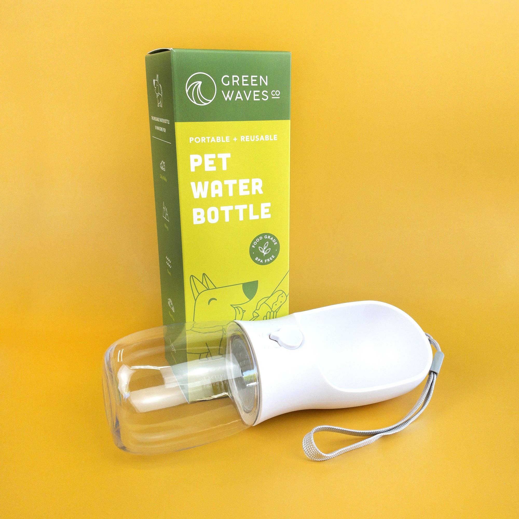 Green Waves Co. - Wholesale Pet water bottle – Dog - Pet Water Bottle5