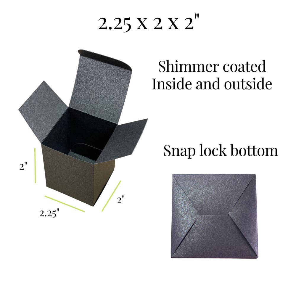 Vici Pack – Engroshandel Gaveæske – Sæt med 25 luksuriøse salgsæsker til 2 oz (60 ml) flasker50