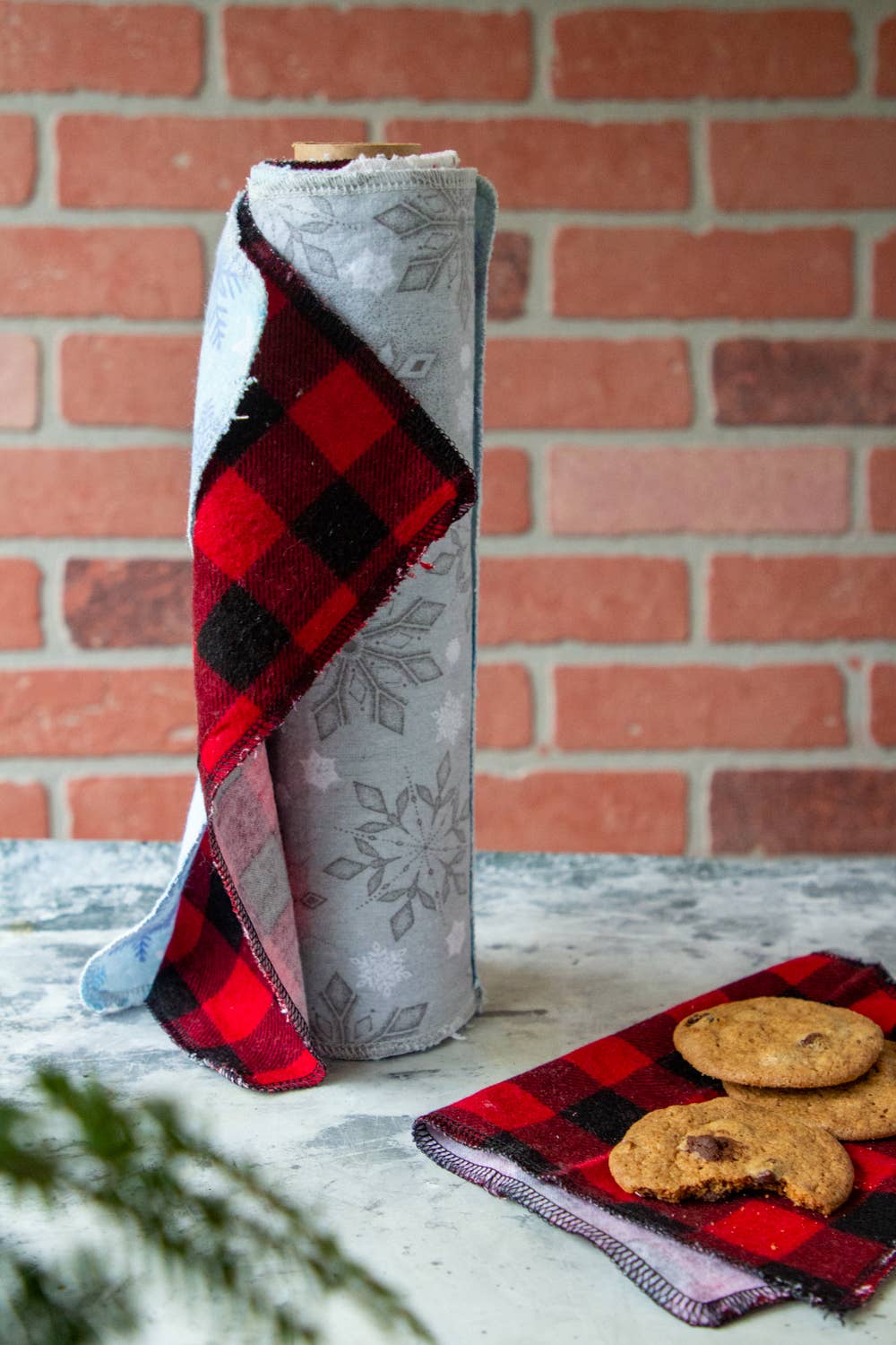 Stella & Sol Sustainables - Wholesale Dishcloth - 10 Winter Washable Paper Towels, Zero Waste Paper Towels1