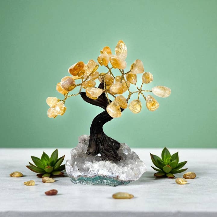 Feng Shui Money Tree - Citrine for wholesale by Earths Elements Wholesale