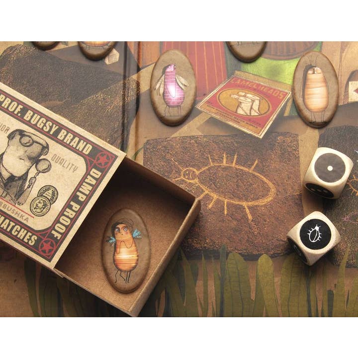 Immenz – Engroshandel Brætspil – Marbushka - Bugs - kooperativt brætspil 4+1