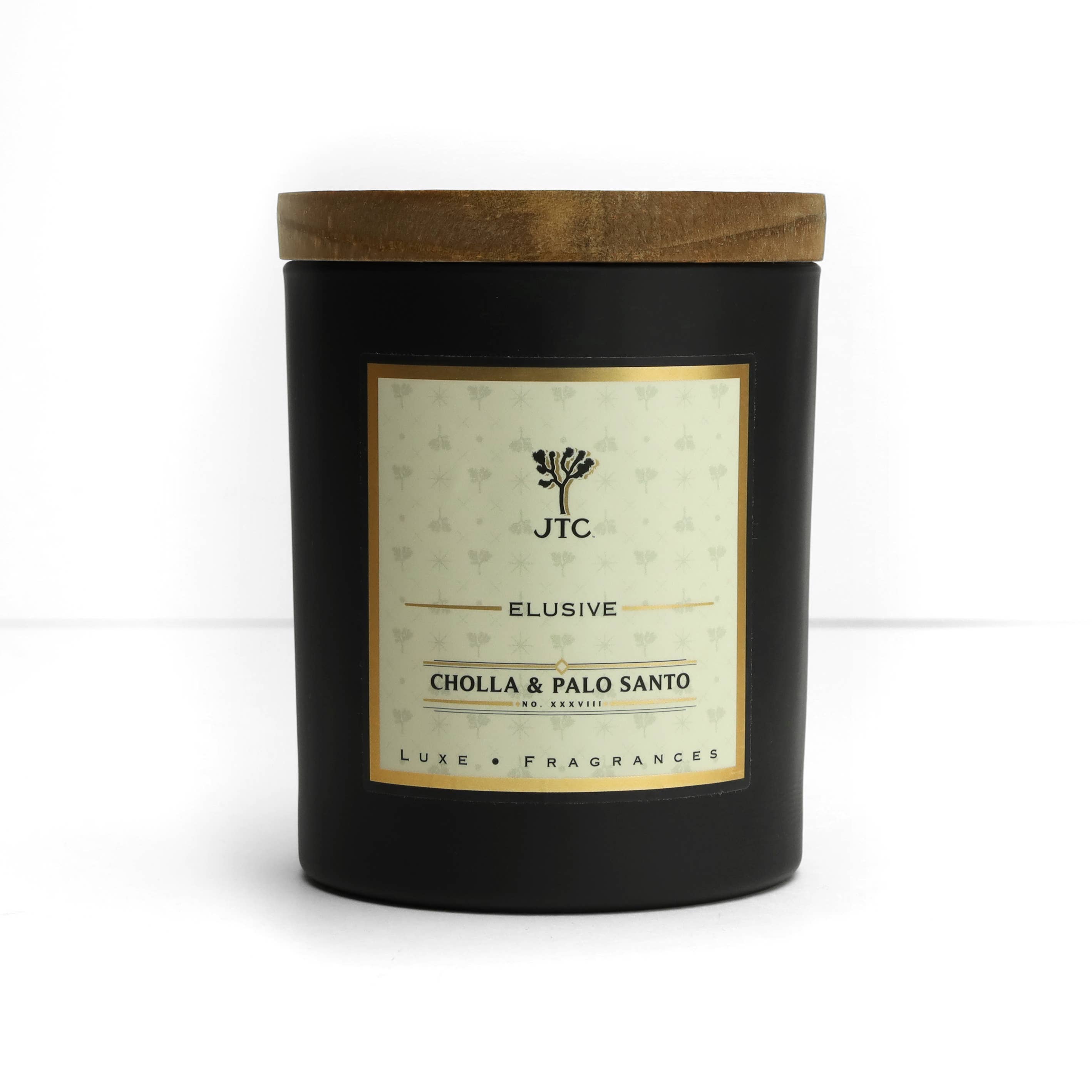 Joshua Tree Candle Co. - Wholesale Jar/Filled Candle - JT Luxe - Cholla & Palo Santo
