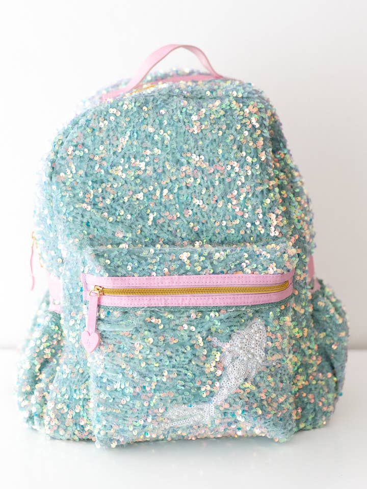 *PREORDER* Sequin Mermaid Backpack for wholesale by Love and Grow Clothing Co