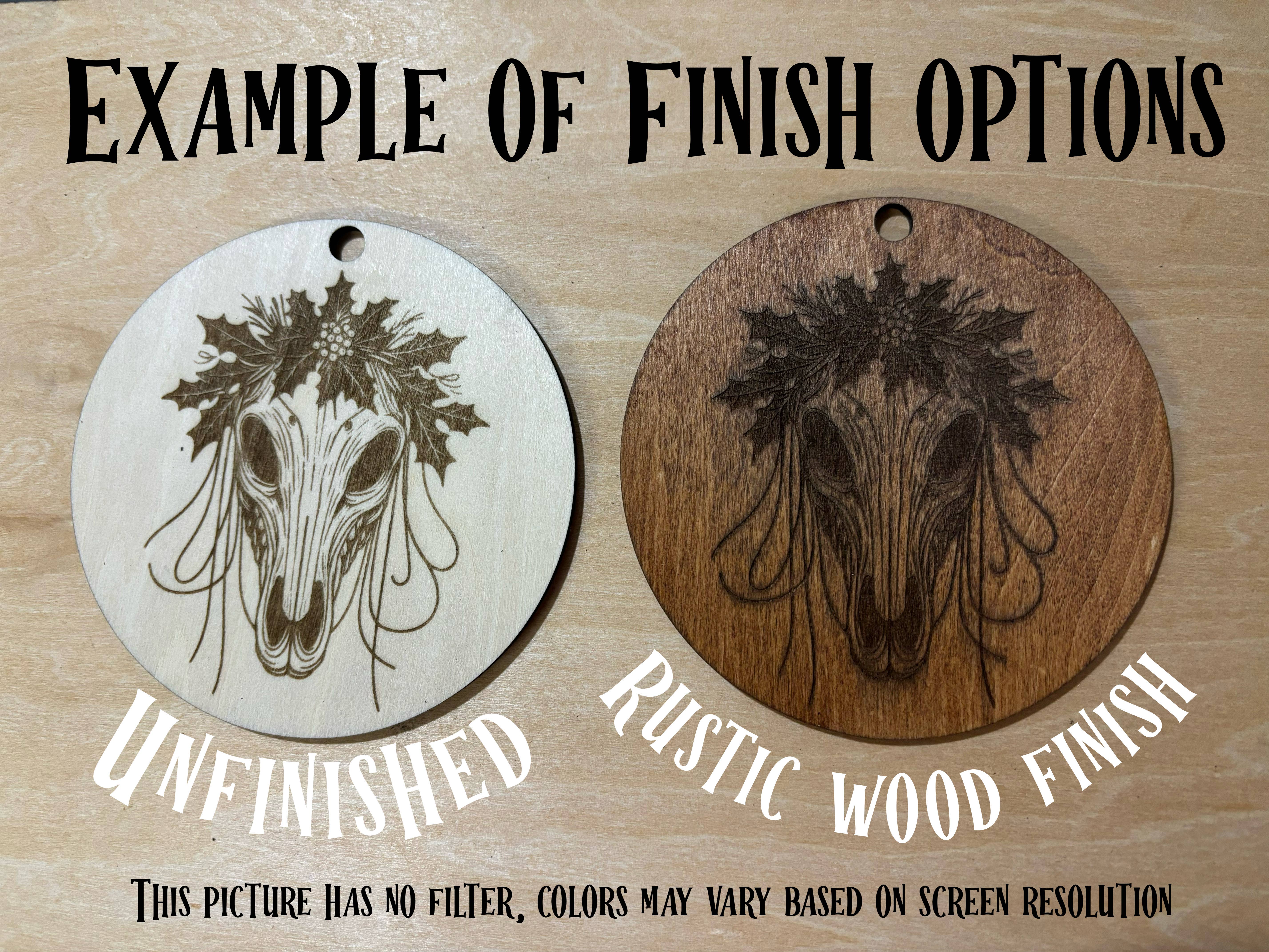 The Pumpkin Empress - Wholesale Ornament - Mari Lwyd Ornament1