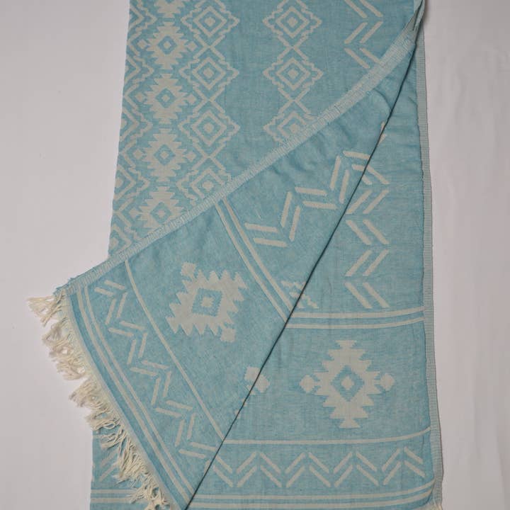 KAFTHAN – wholesale Bath towel – Aztec Cotton Turkish Towel | Beach Towel | Christmas Gift4