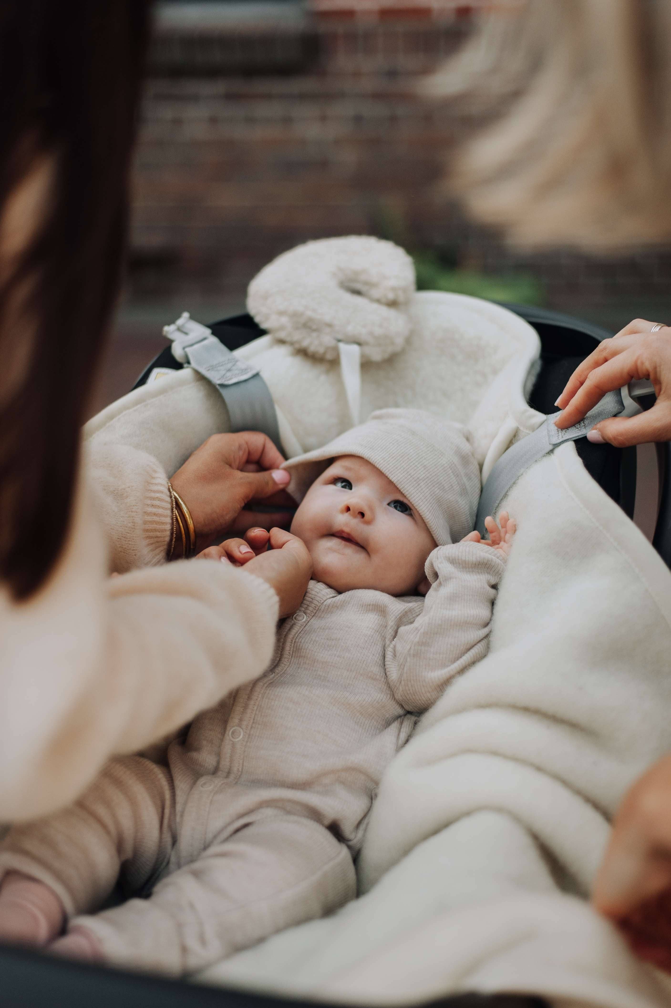 Kico Label - Wholesale Swaddle - Baby - Swaddle blanket with maxi-cosi openings2