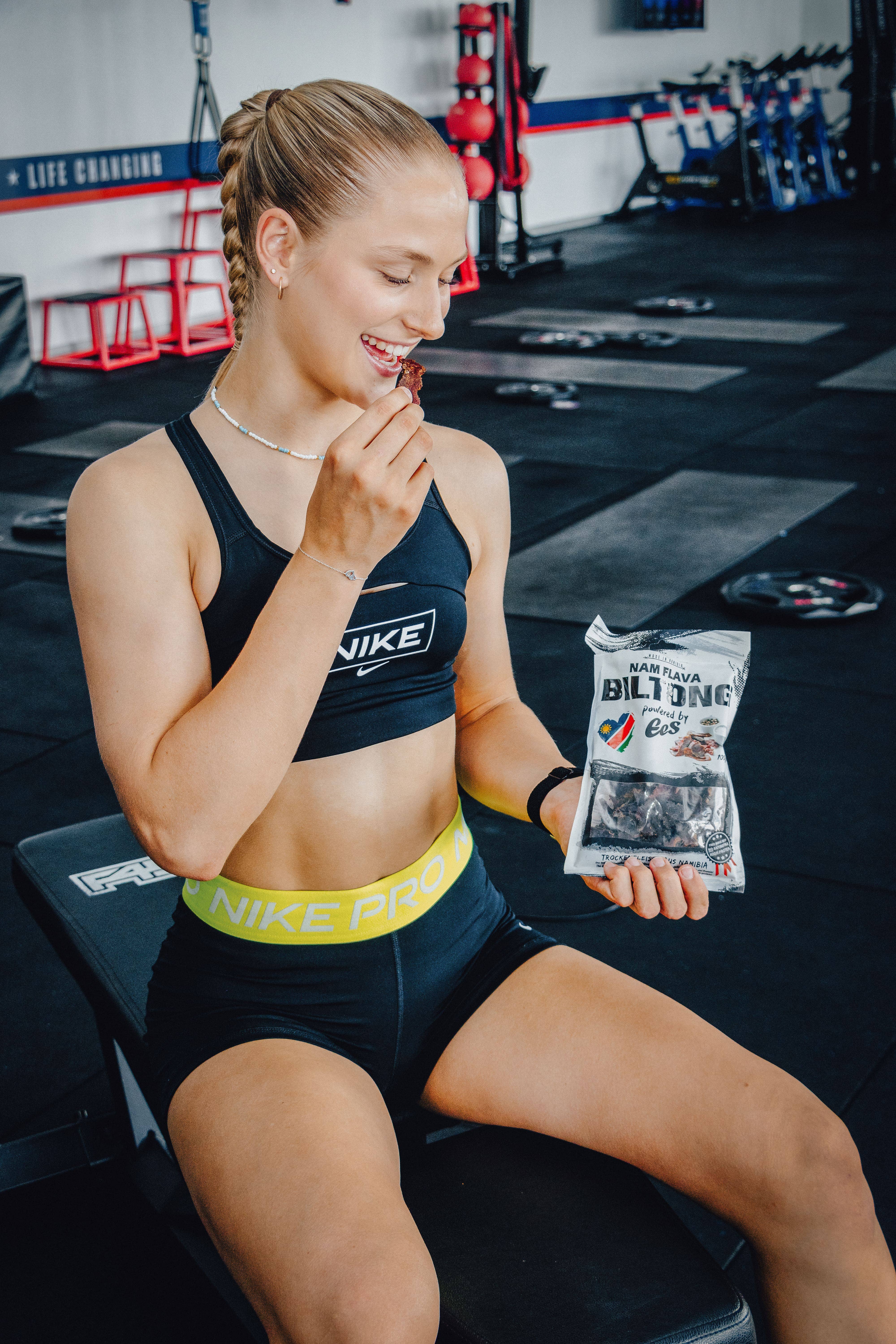 EES – Jerky por atacado – Original Nam Flava Biltong da EES (12 pacotes - 100 g cada)2