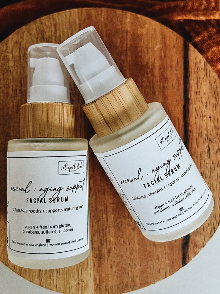 Revival : soutien au vieillissement | sérum pour le visage pour la vente par Set Apart Studio