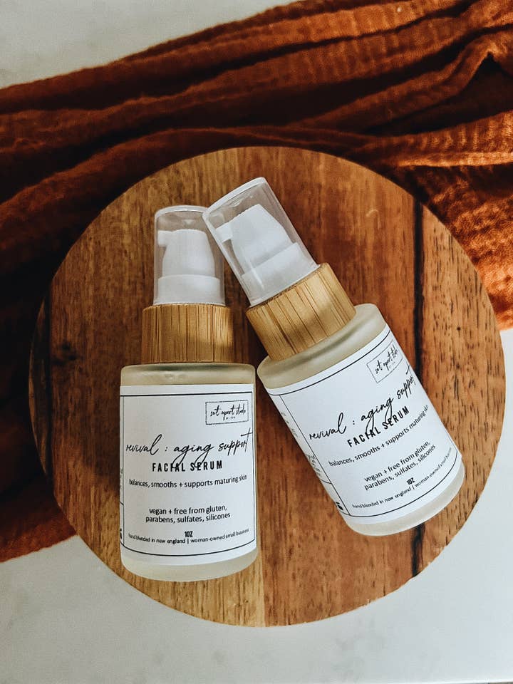 revival: aging support | facial serum for wholesale by Set Apart Studio