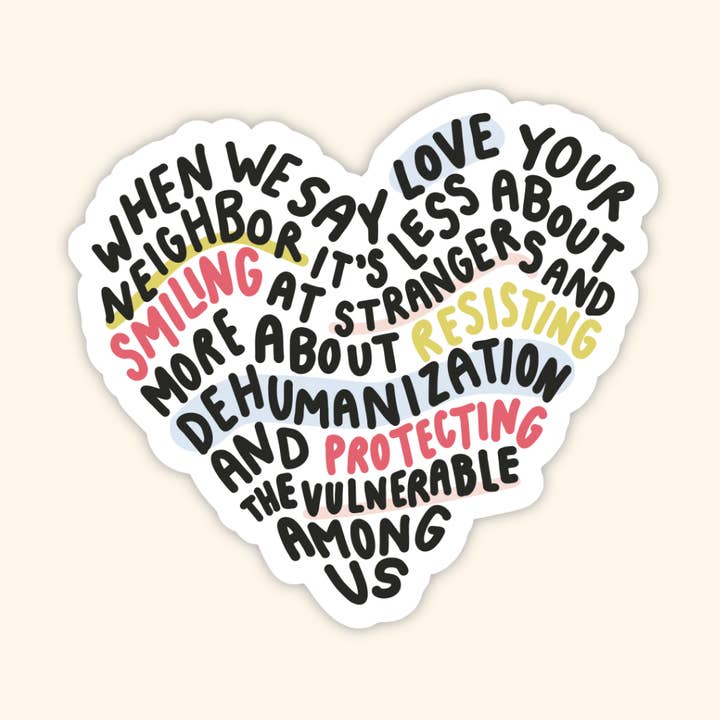Love Resists Sticker for wholesale by Oh Happy Dani