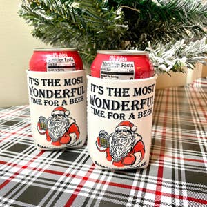 It's The Most Wonderful Time for a Beer (Red) / Can Cooler