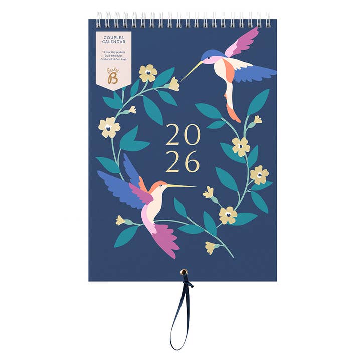 2026 Couples Wall Calendar with Monthly Pockets & Stickers and other Purchase wholesale pocket calendars. Free returns & net 60 terms on Faire trending on Faire.