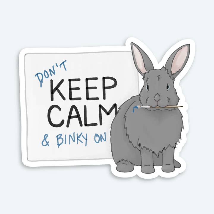 Le Petit Lapin Art Studio - Wholesale Sticker - Binky Bunny Sticker0