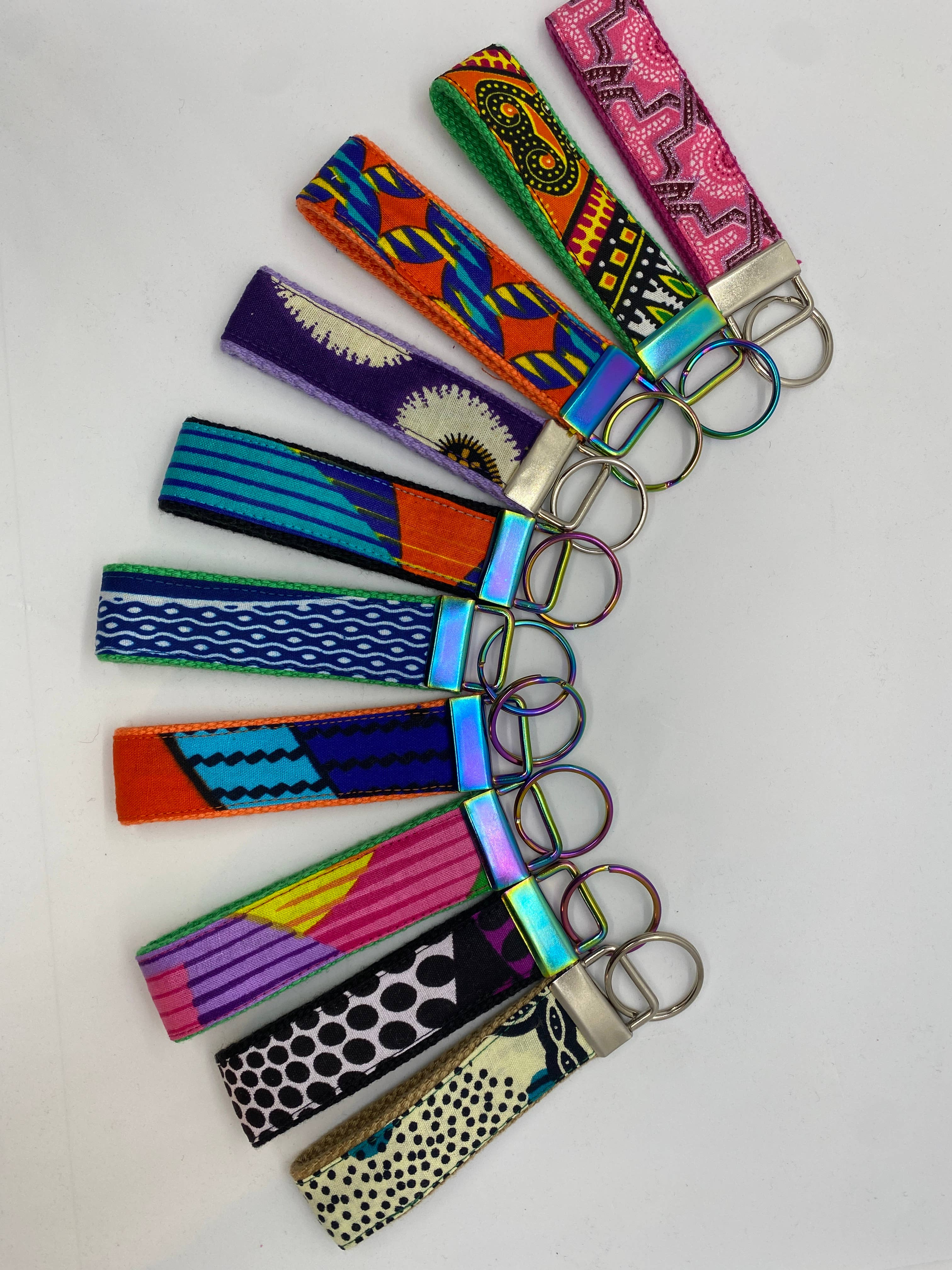 Zipped & Printed - Wholesale Wristlet - Keychains, Key Fobs, Wristlet Straps