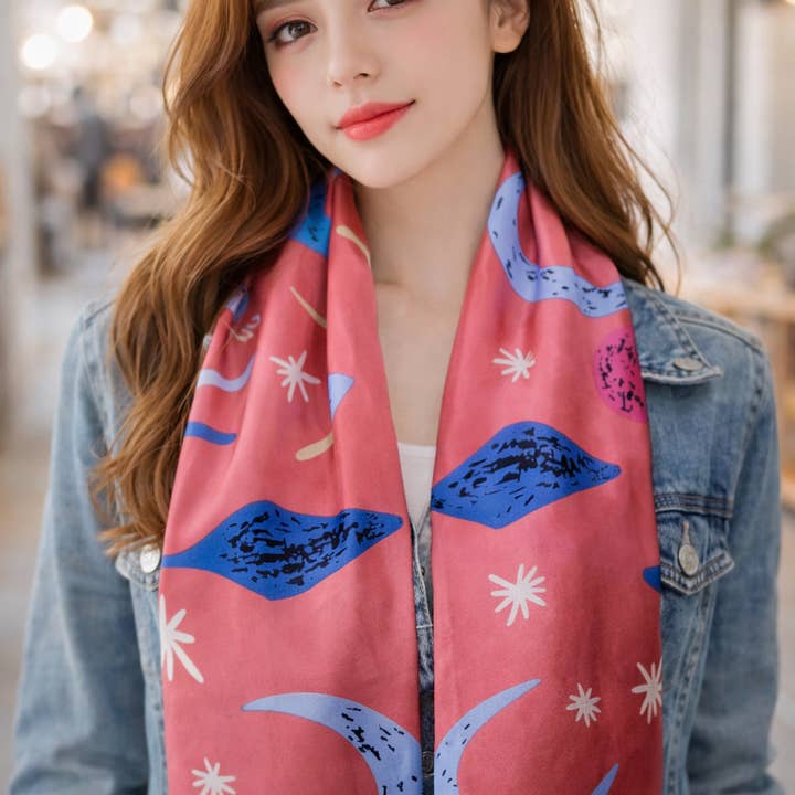 Elegant Artistic Pattern Scarf for wholesale by Miss Minna
