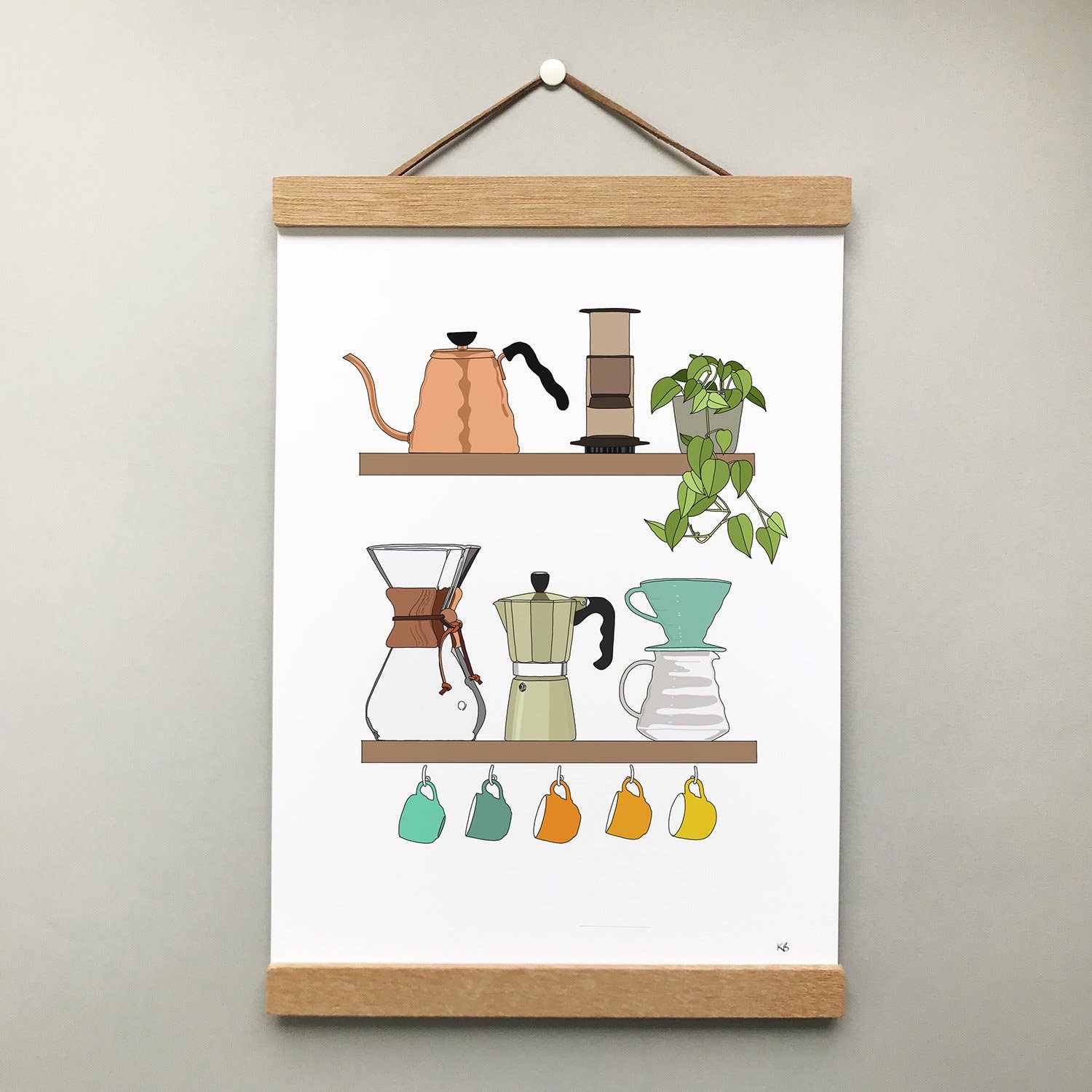Kate Broughton - Wholesale Art Print - Coffee Print4