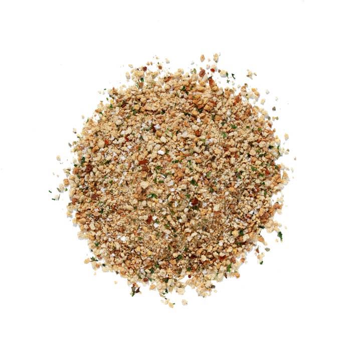 Conza Sourdough Crunch Breadcrumbs - Wholesale Bread Mix - Italian Herb & Parmesan - Sourdough Crunch Breadcrumb -3.6oz