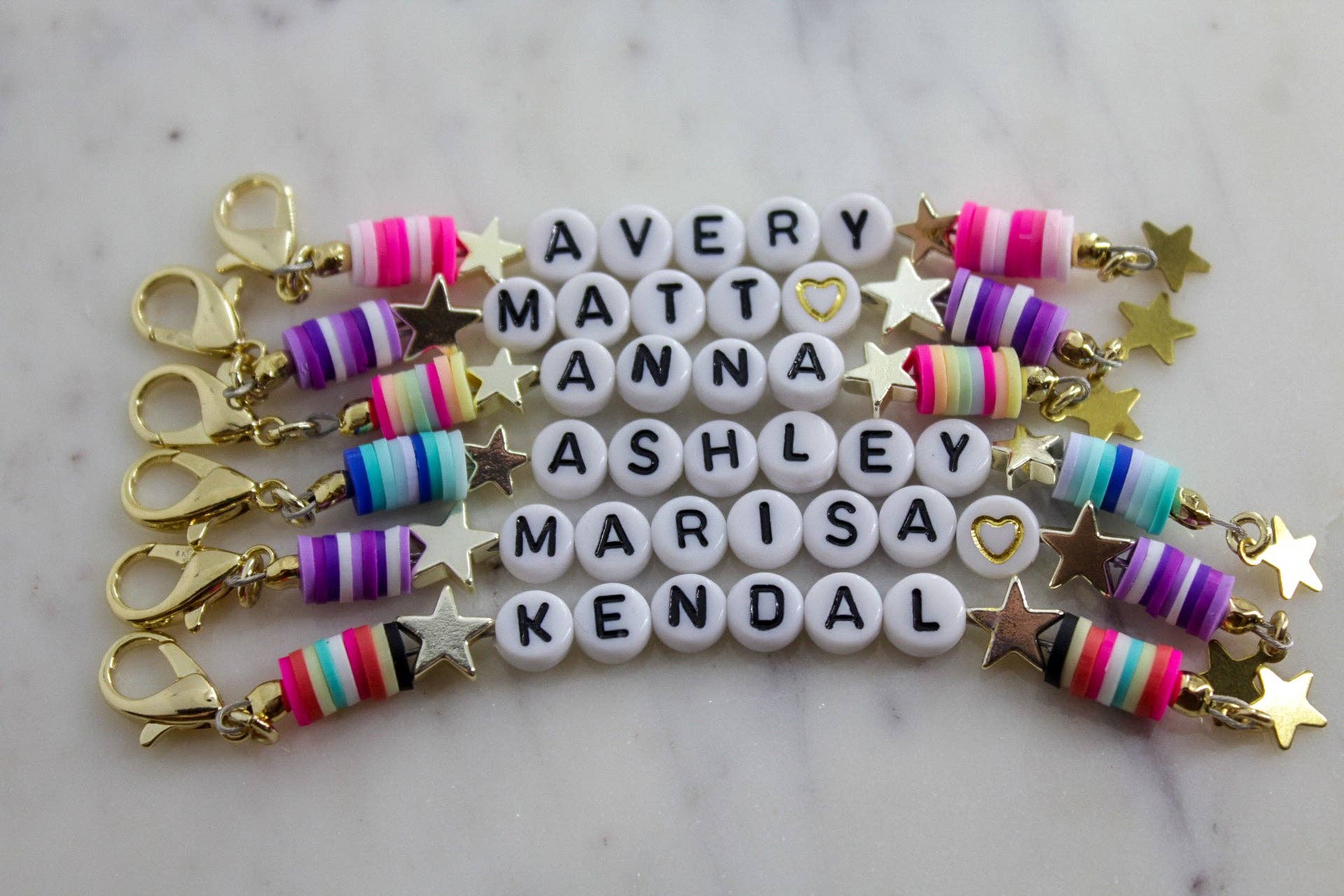 White Daisy Jewelry LLC – Engroshandel Nøglering - Dame – Brugerdefineret navn nøglering12