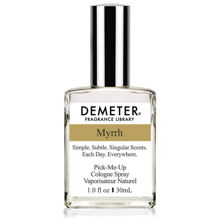 Myrrh 1oz Cologne Spray for wholesale by Demeter Fragrance Library
