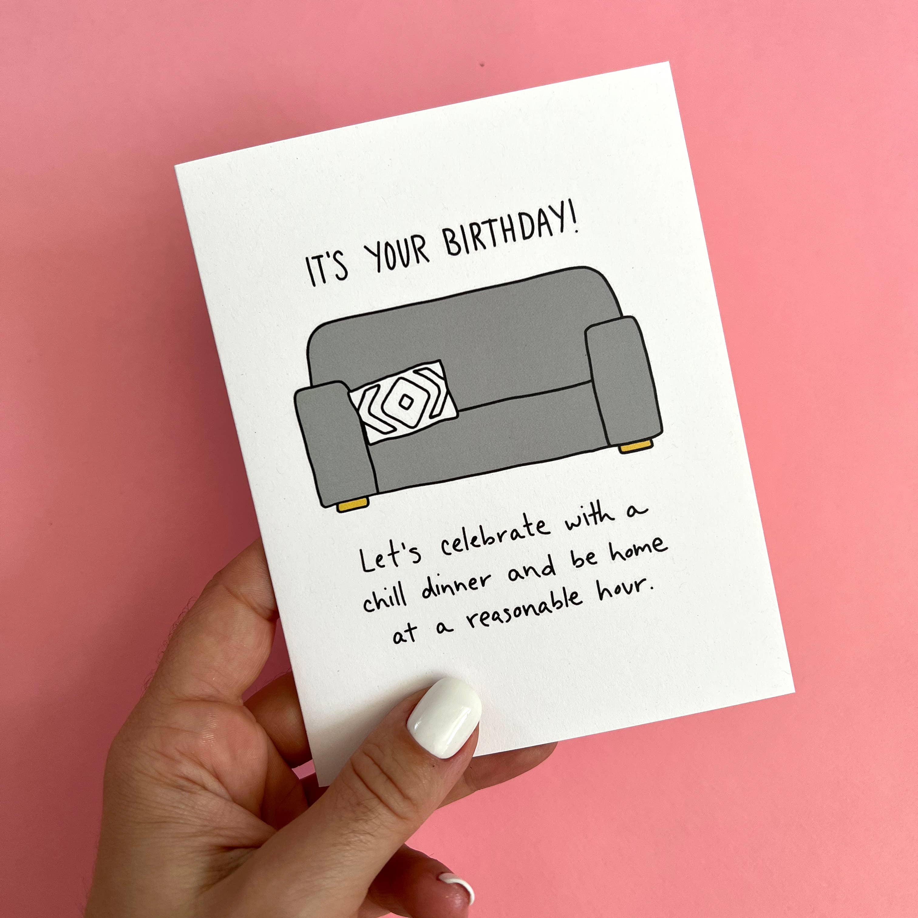 Unblushing - Wholesale Birthday Card - Birthday Card for Her Best Friend - Home at Reasonable Hour1