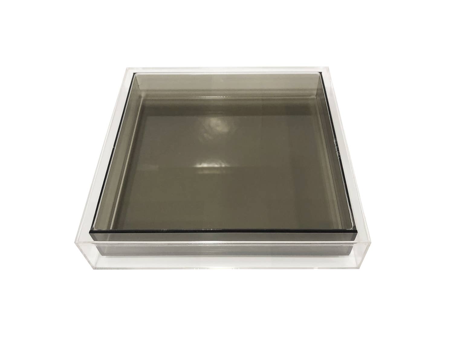 Decorium Living - Wholesale Decorative Tray - ENCASED LUCITE TRAY10