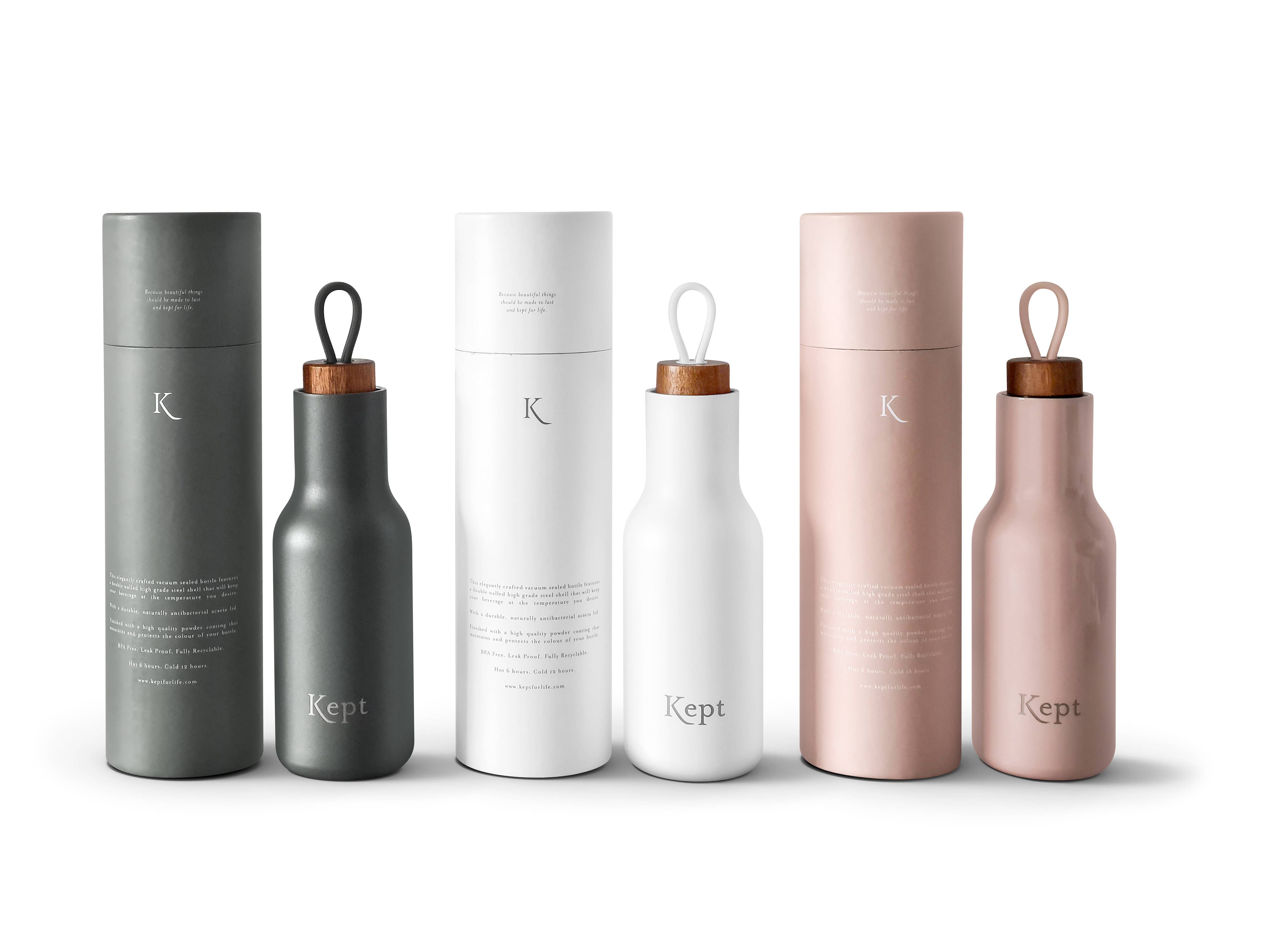 Kept - Wholesale Water Bottle - Kept Sandstone Stainless Steel Reusable Bottle 600ml8