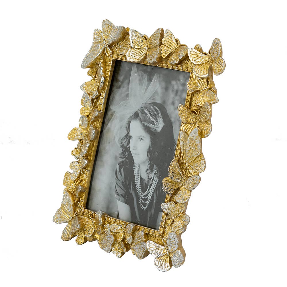 A&B Home Group Inc. – Engroshandel Billedramme – 7,5x9,5" Sommerfugl Elegance Fotoramme - 5x7" Åbning0