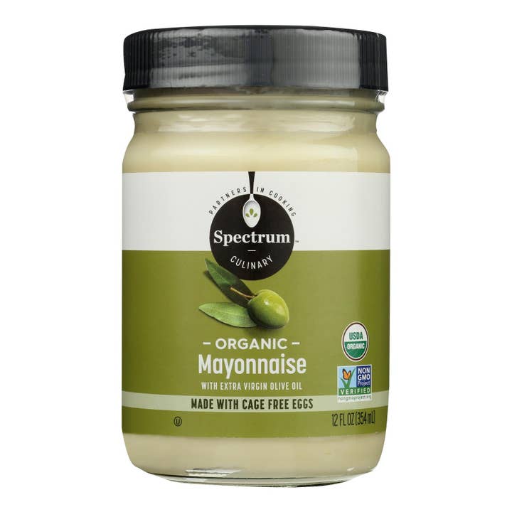 Everyday Supply Co - Wholesale Mayo - Spectrum Naturals Organic Olive Oil Mayonnaise - Case of 12 - 12 oz.