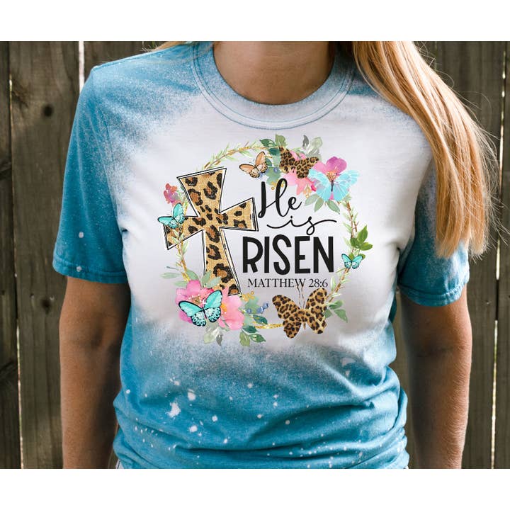 Risen Unisex Screen Printed T-Shirt for wholesale by Tawakoni Tees and Things